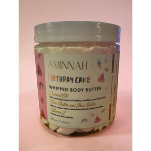 Aminnah Birthday Cake Whipped Body Butter - Brand New